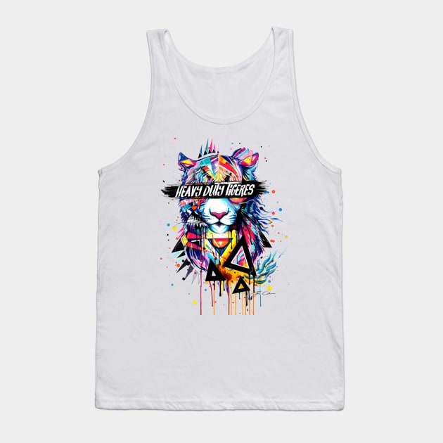 Heavy Duty Tigeres Tank Top by DJKadel